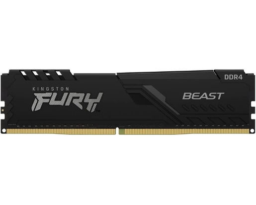 KINGSTON RAM Memorija DIMM DDR4 16GB 3200MT/s KF432C16BB/16 Fury Beast Black