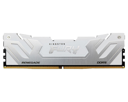 KINGSTON RAM Memorija CUDIMM DDR5 24GB 8400MT/s KF584CU40RW-24 FURY Renegade White XMP