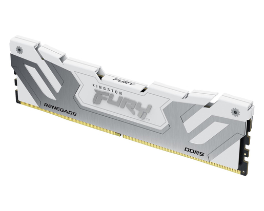 KINGSTON RAM Memorija CUDIMM DDR5 24GB 8400MT/s KF584CU40RW-24 FURY Renegade White XMP