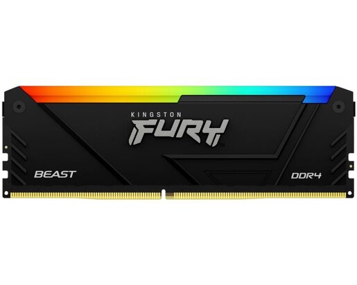 KINGSTON RAM Memorija DIMM DDR4 64GB (2x32GB kit) 3600MT/s KF436C18BB2AK2/64 Fury Beast Black RGB