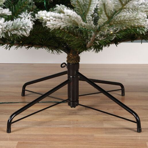 Everlands Novogodišnja jelka grandis - nasnežena sa lampicama - 210 cm - 550 lampica KM 9670123