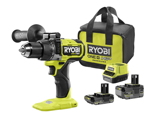 Set – udarna bušilica (18V ONE+™ HP) sa 2 baterije (4Ah i 2Ah) i punjačem - RYOBI RPD18X-242S