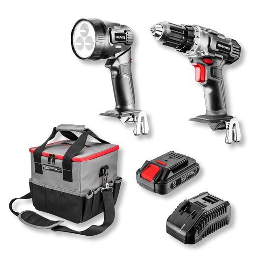 Akumulatorska bušilica - set (58G016) - GRAPHITE