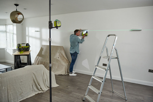 Samonivelirajući laserski nivelator (nivelir) sa stativom - RYOBI RB360GLL-K