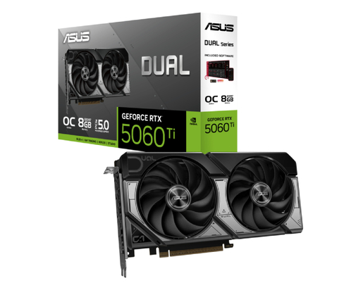 Grafička karta ASUS nVidia GeForce RTX 5060 Ti 8GB 128bit DUAL-RTX5060TI-O8G GDDR7