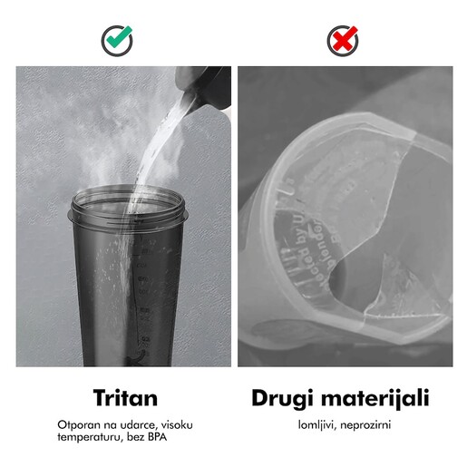 Električni šejker za proteine-AL BLANDBUDDY 1-BLUE