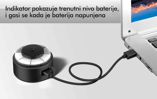 Električni šejker za proteine-AL BLANDBUDDY 1-BLUE