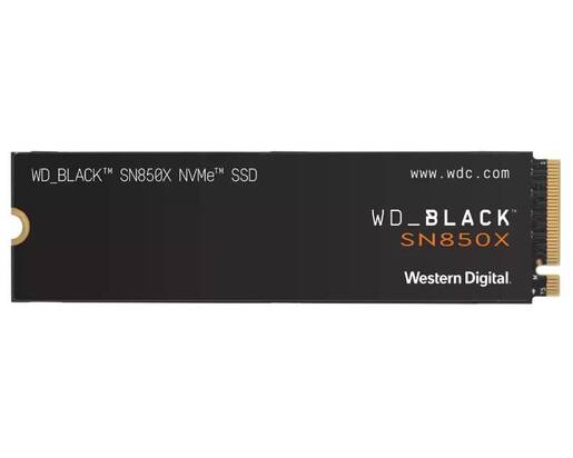 SSD WD 2TB M.2 NVMe WDS200T2X0E Black SN850X