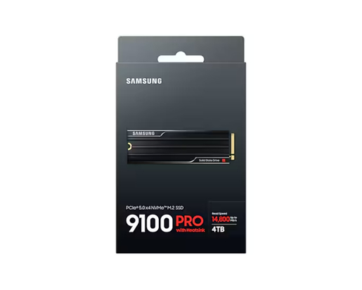 SSD SAMSUNG 4TB M.2 NVMe MZ-VAP4T0CW 9100 Pro Heatsink Series