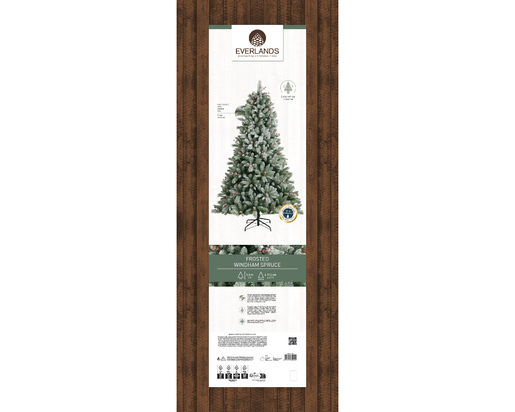 DekorDom Novogodišnja jelka windham frosted 180cm