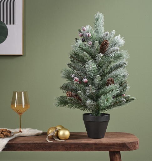 DekorDom Novogodišnja jelka windham frosted mini - 60cm