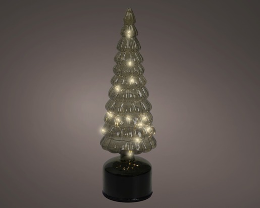 DekorDom novogodišnja dekoracija - led rotating tree 35cm 489836 - green - kmg