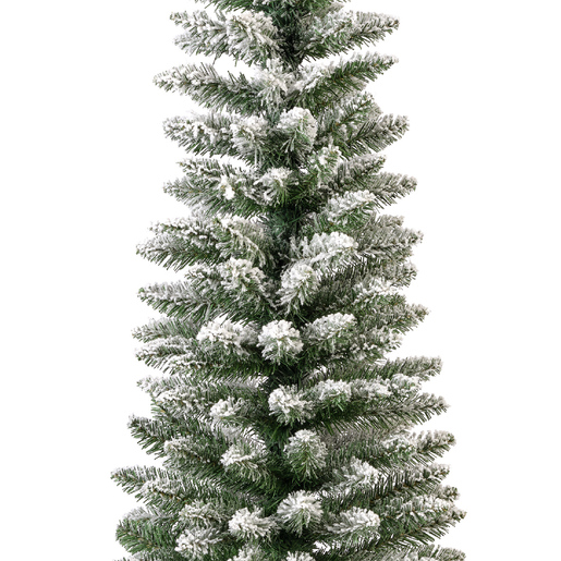 DekorDom Novogodišnja jelka pencil pine snowy 150cm