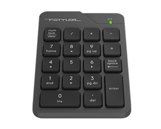 Tastatura A4 TECH FGK21C FSTYLER 2.4G Wireless Numeric Keypad USB Type-C siva