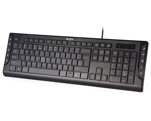 Tastatura A4 TECH KD-600 X-SLIM USB US crna