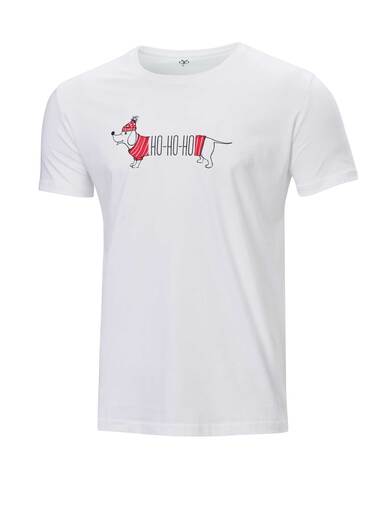 Muška majica sa novogodišnjim printom XXXL