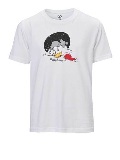 Dečija majica sa novogodišnjim printom 128