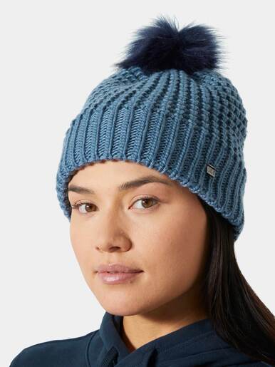 Ženska kapa W SNOWFALL BEANIE plava