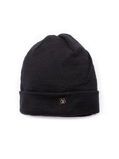 UNISEX kapa Merino Beanie crna
