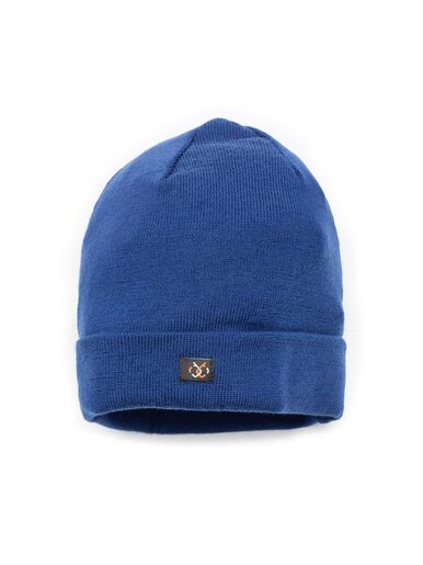 UNISEX kapa Merino Beanie plava