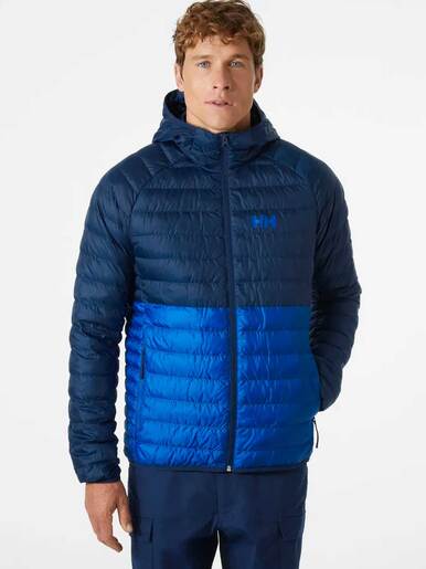 Muška jakna BANFF HOODED INSULATOR plava XL