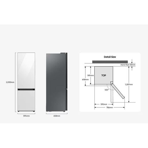 Samsung kombinovani frižider RB34C7B5E12/EF