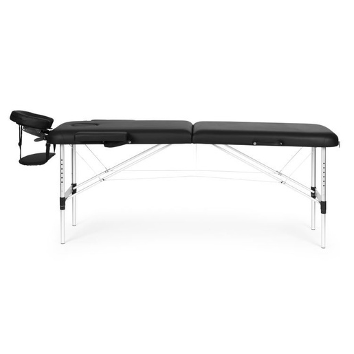 ModernHome Aluminijumski masažni i rehabilitacioni sto, 2-sekcioni, sklopivi u kofer + torba - BM2724-BC