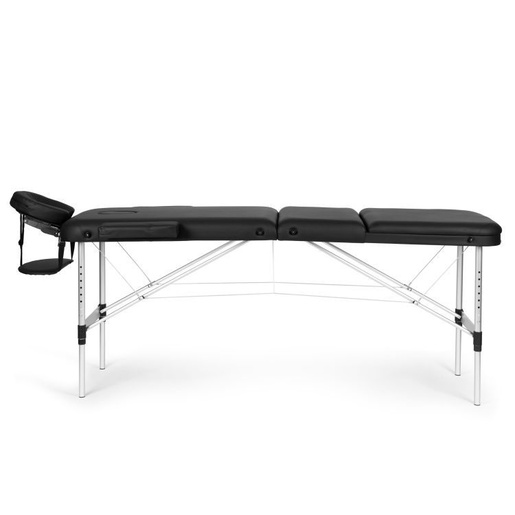 ModernHome Aluminijumski masažni i rehabilitacioni sto, 3-sekcioni, sklopivi u kofer + torba - BM3724-BC