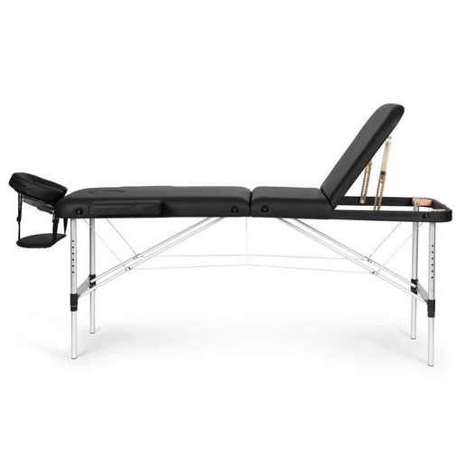 ModernHome Aluminijumski masažni i rehabilitacioni sto, 3-sekcioni, sklopivi u kofer + torba - BM3724-BC