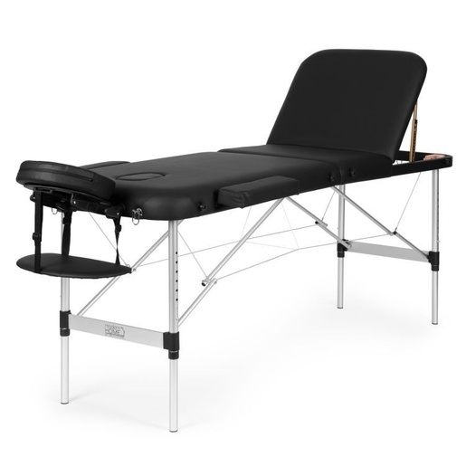 ModernHome Aluminijumski masažni i rehabilitacioni sto, 3-sekcioni, sklopivi u kofer + torba - BM3724-BC