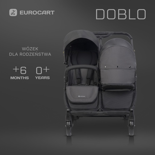 EURO CART KOLICA ZA BLIZANCE DOBLO IRON W/EU/DOBLO/IR