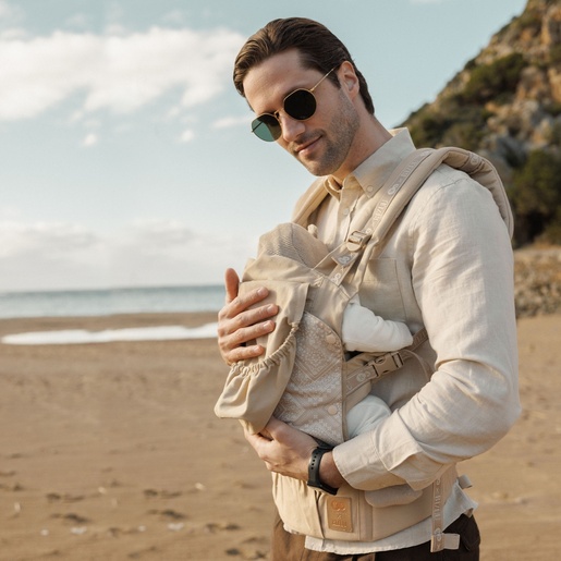 Kinderkraft nosiljka HUGGY BIZUU dune whisper KNHUGG00BEGBI00