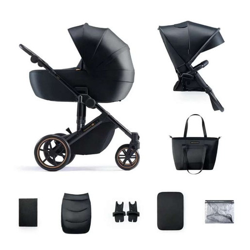 Kinderkraft KOLICA 2U1 PRIME2 SHADOW VENEZIAN BLACK KSPRIM02BLK2000