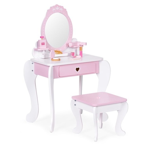 ECO TOYS Veliki sto za šminkanje za decu Pink 2950