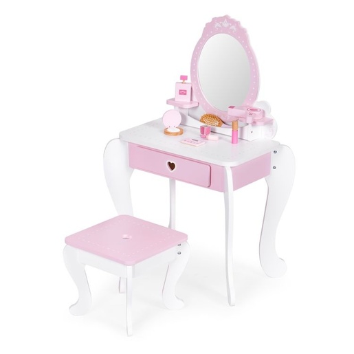 ECO TOYS Veliki sto za šminkanje za decu Pink 2950