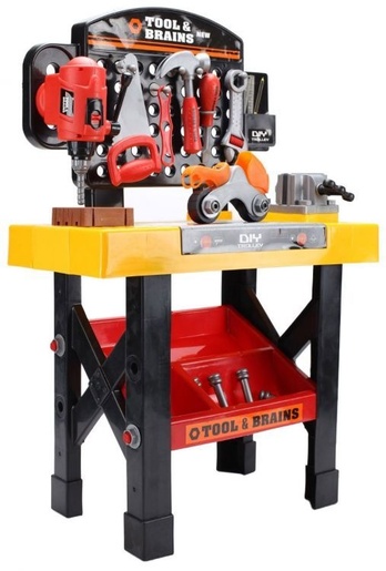 ECO TOYS Velika radionica Tool & Brains, 39 delova HC121811