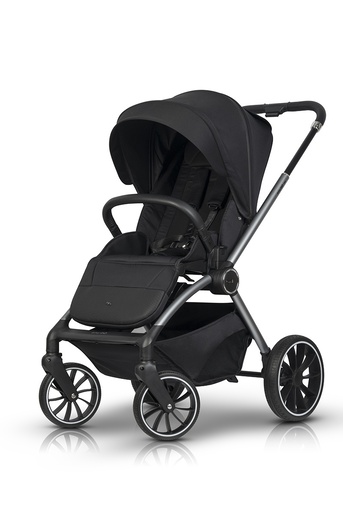 EURO CART EASY GO GIRO 2U1 KOLICA ZA BEBE EBONY BLACK W/EA/GIRO/EB