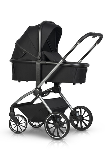 EURO CART EASY GO GIRO 2U1 KOLICA ZA BEBE EBONY BLACK W/EA/GIRO/EB