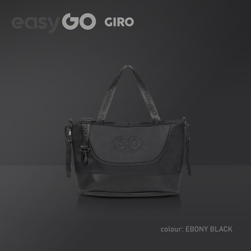 EURO CART EASY GO GIRO 2U1 KOLICA ZA BEBE EBONY BLACK W/EA/GIRO/EB