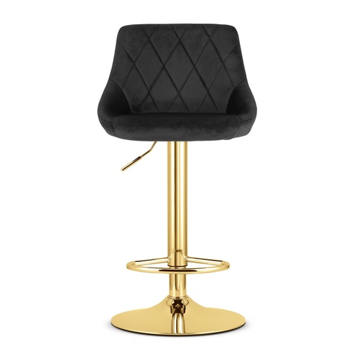 OSKAR Barska stolica Kast black / gold baza 3973_1-KAST