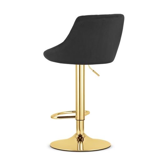 OSKAR Barska stolica Kast black / gold baza 3973_1-KAST