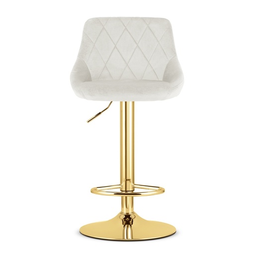 OSKAR Barska stolica Kast white / gold baza 3976_1-KAST