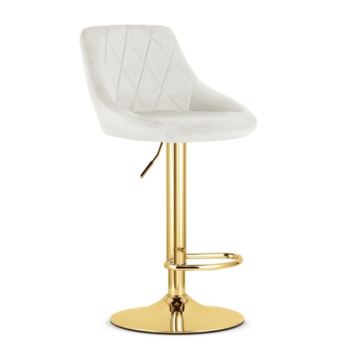 OSKAR Barska stolica Kast white / gold baza 3976_1-KAST