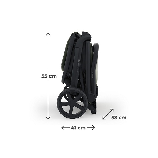 Kinderkraft kolica NUBI 3 MYSTIC GREEN KSNUBI03GRE0000