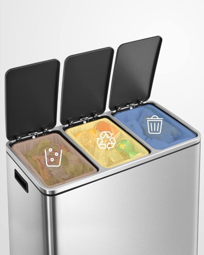 OSKAR Trostruka kanta za odvajanje otpada, 3x18l 2280_1