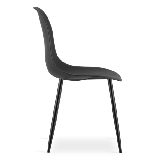 OSKAR Stolice WAT crne, crne nogare, set od 4 komada 4068_4-WAT