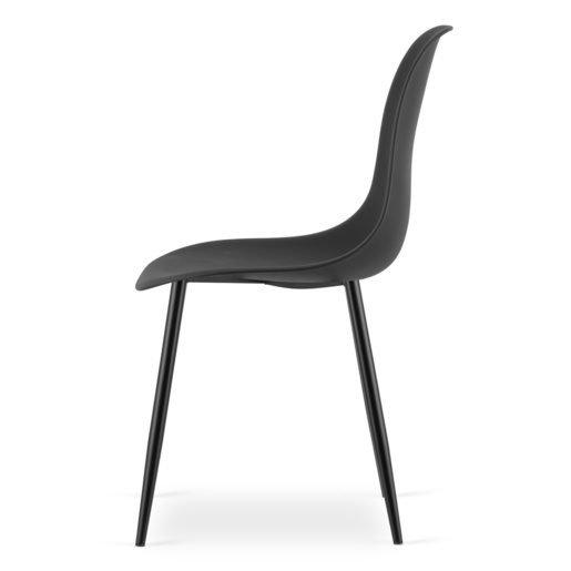 OSKAR Stolice WAT crne, crne nogare, set od 4 komada 4068_4-WAT