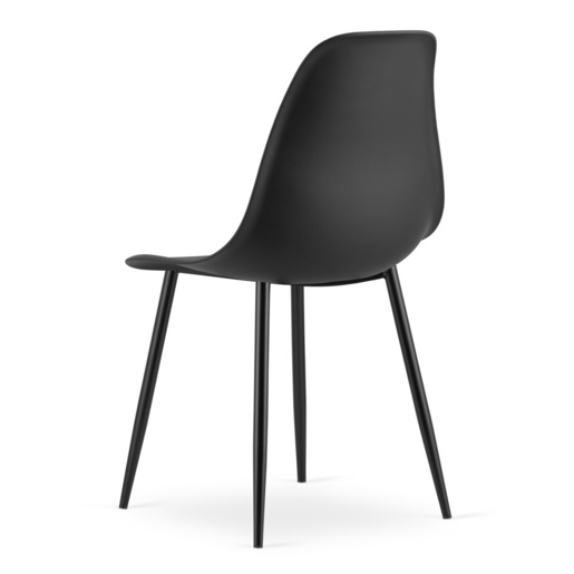 OSKAR Stolice WAT crne, crne nogare, set od 4 komada 4068_4-WAT