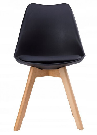 ModernHome Trpezarijske stolice set 4 kom Filipo PC-003 BLACK