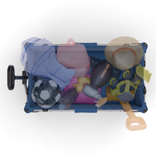 KINDERKRAFT SKLOPIVA KOLICA ZA PUTOVANJA ROLLSTER NIGHT BLUE KSROLL00BLU0000